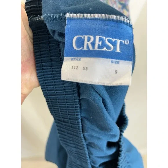 Crest Nursing scrub SET Sz S Hunter‎ Green Healthcare, dental, vet, pharmacy - Picture 9 of 9